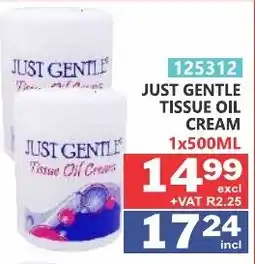 Arrow Cash And Carry Just gentle tissue oil cream offer