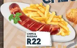 OBC Meat & Chicken Chips & Russian offer