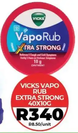 1UP Vicks vapo rub extra strong offer