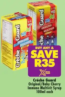 MediRite Créche Guard Original/ Baby Cherry Immune Multivit Syrup offer