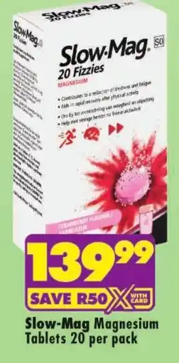 MediRite Slow-Mag Magnesium Tablets offer