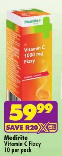 MediRite Medirite Vitamin C Fizzy offer