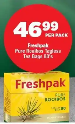 OK MiniMark Freshpak Pure Rooibos Tagless Tea Bags offer