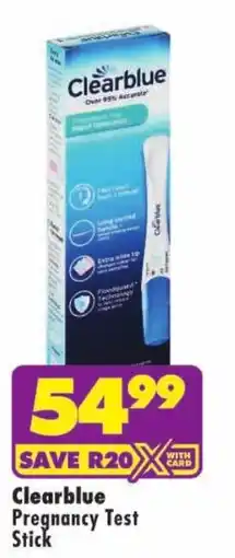 MediRite Clearblue Pregnancy Test Stick offer