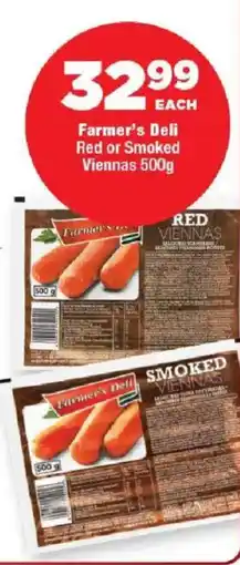 OK MiniMark Farmer's Deli Red or Smoked Viennas offer