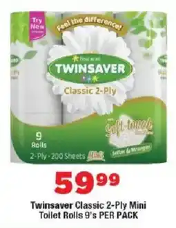 OK MiniMark Twinsaver Classic 2-Ply Mini Toilet Rolls offer