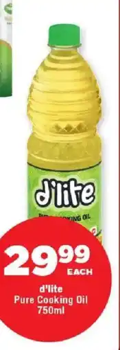 OK MiniMark D'lite Pure Cooking Oil offer