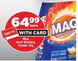 OK MiniMark Maq Hand Washing Powder offer