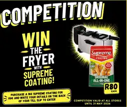 Die Visfabriek Supreme Coating offer