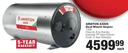 Build It Ariston Axios Dual Mount Geyser offer