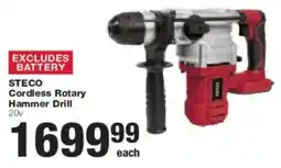 Build It Steco Cordless Rotary Hammer Drill offer
