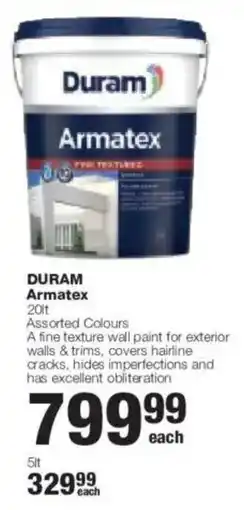 Build It Duram Armatex offer