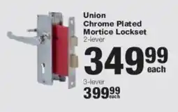 Build It Union Chrome Plated Mortice Lockset offer