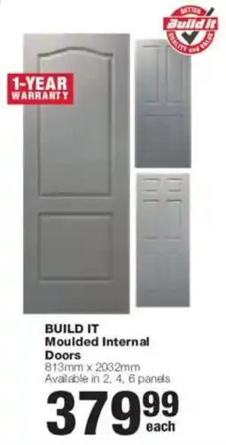 Build It Build it Moulded Internal Doors offer