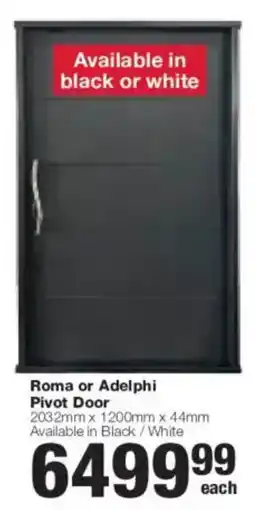 Build It Roma or Adelphi Pivot Door offer