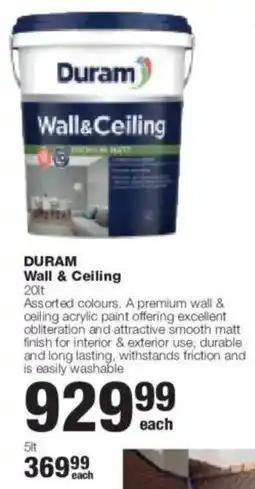 Build It Duram Wall & Ceiling offer