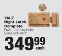 Build It Yale Night Latch Complete offer