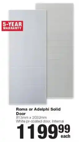 Build It Roma or Adelphi Solid Door offer