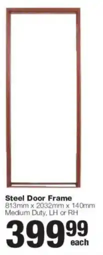 Build It Steel Door Frame offer