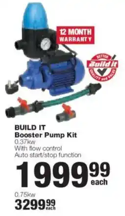 Build It Build it Booster Pump Kit offer