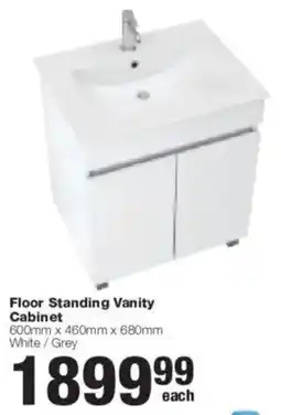 Build It Floor Standing Vanity Cabinet offer