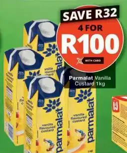 Checkers Parmalat Vanilla Custard 1kg offer