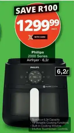 Checkers Philips 2000 Series Airfryer offer