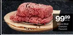 Checkers Ground Meat Champion Flavoured offer