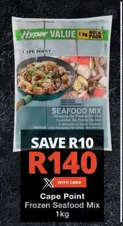 Checkers Cape Point Frozen Seafood Mix 1kg offer
