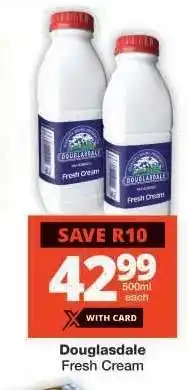 Checkers Douglasdale Fresh Cream offer