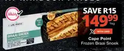 Checkers Cape Point Frozen Braai Snoek offer