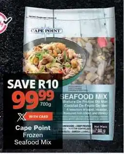 Checkers Cape Point Frozen Seafood Mix offer
