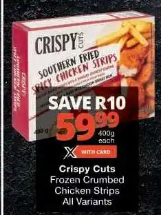 Checkers Crispy Cuts Southern Fried Spicy Chicken Strips offer