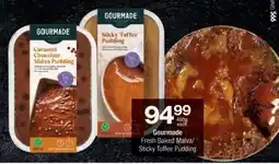 Checkers Gourmade Fresh Baked Malva/Sticky Toffee Pudding offer