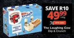 Checkers THE LAUGHING COW Dip & Crunch offer