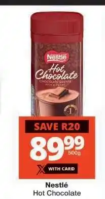 Checkers Nestlé Hot Chocolate offer