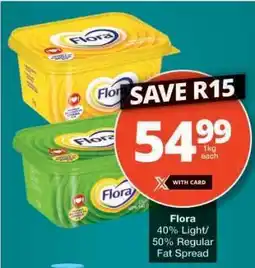 Checkers FLORA offer
