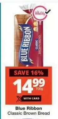 Checkers BLUE RIBBON CLASSIC BROWN BREAD offer