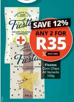 Checkers FIESTAS CORN CHIPS offer