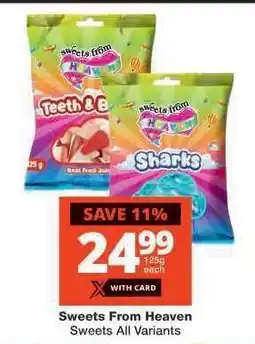 Checkers Sweets From Heaven offer