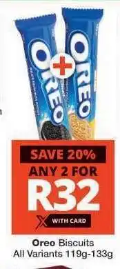 Checkers Oreo biscuits offer