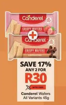 Checkers Canderel Wafers offer