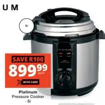 Checkers Platinum Pressure Cooker offer