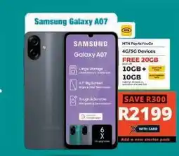 Checkers Samsung Galaxy A07 offer