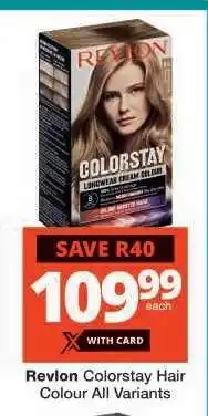 Checkers Revlon Colorstay Hair Colour offer