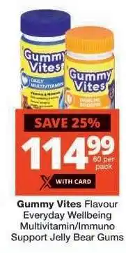 Checkers Gummy Vites offer