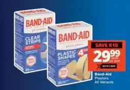 Checkers Band-Aid Plasters offer