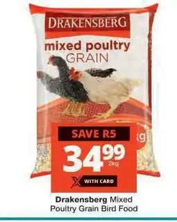 Checkers Drakensberg Mixed Poultry Grain Bird Food offer