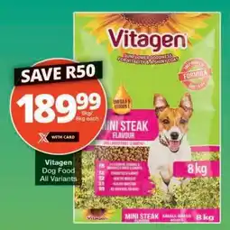 Checkers Vitagen Dog Food offer