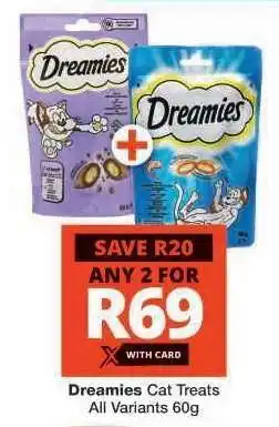 Checkers Dreamies Cat Treats offer